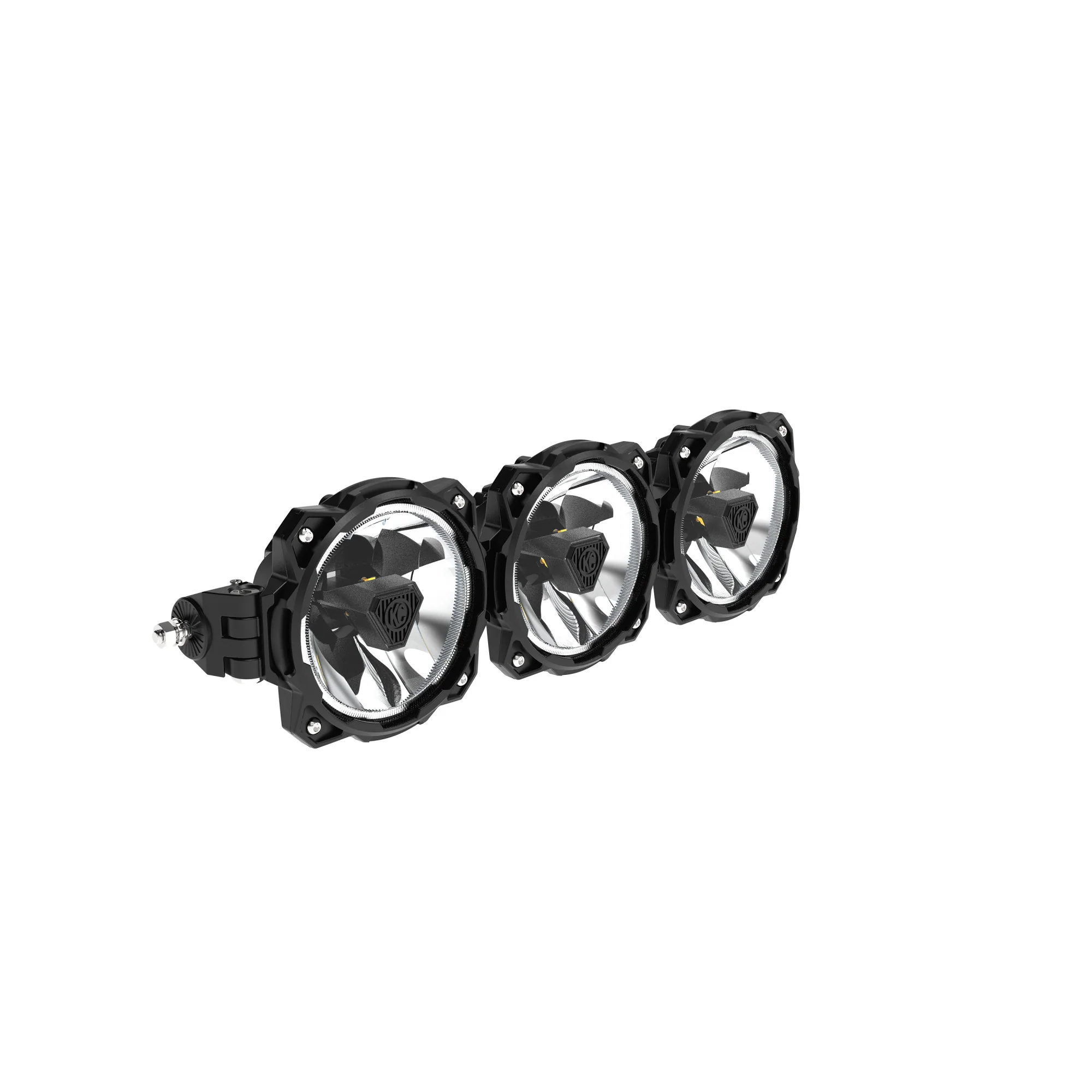 KC HiLiTES 20" Gravity® Titan™ LED Light Bar - 3-Light - Image 4
