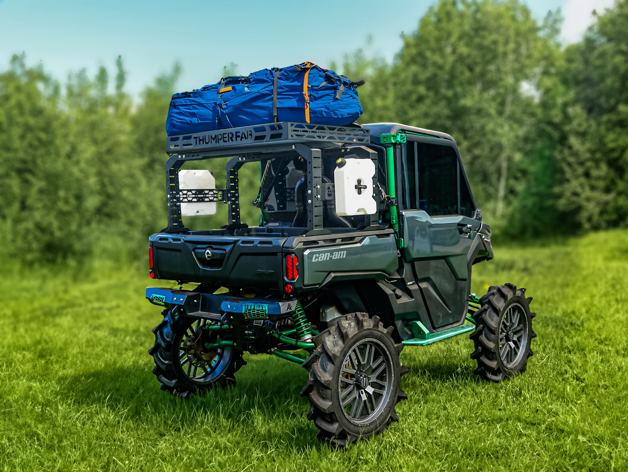 TF001902 | Adjustable UTV Bed Rack - Image 2
