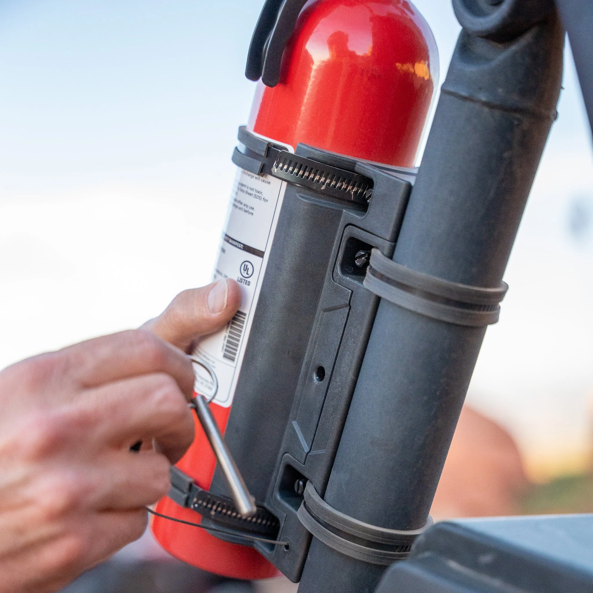 ATV-UTV TEK Elite Fire Extinguisher Quick Release Mount - Image 3