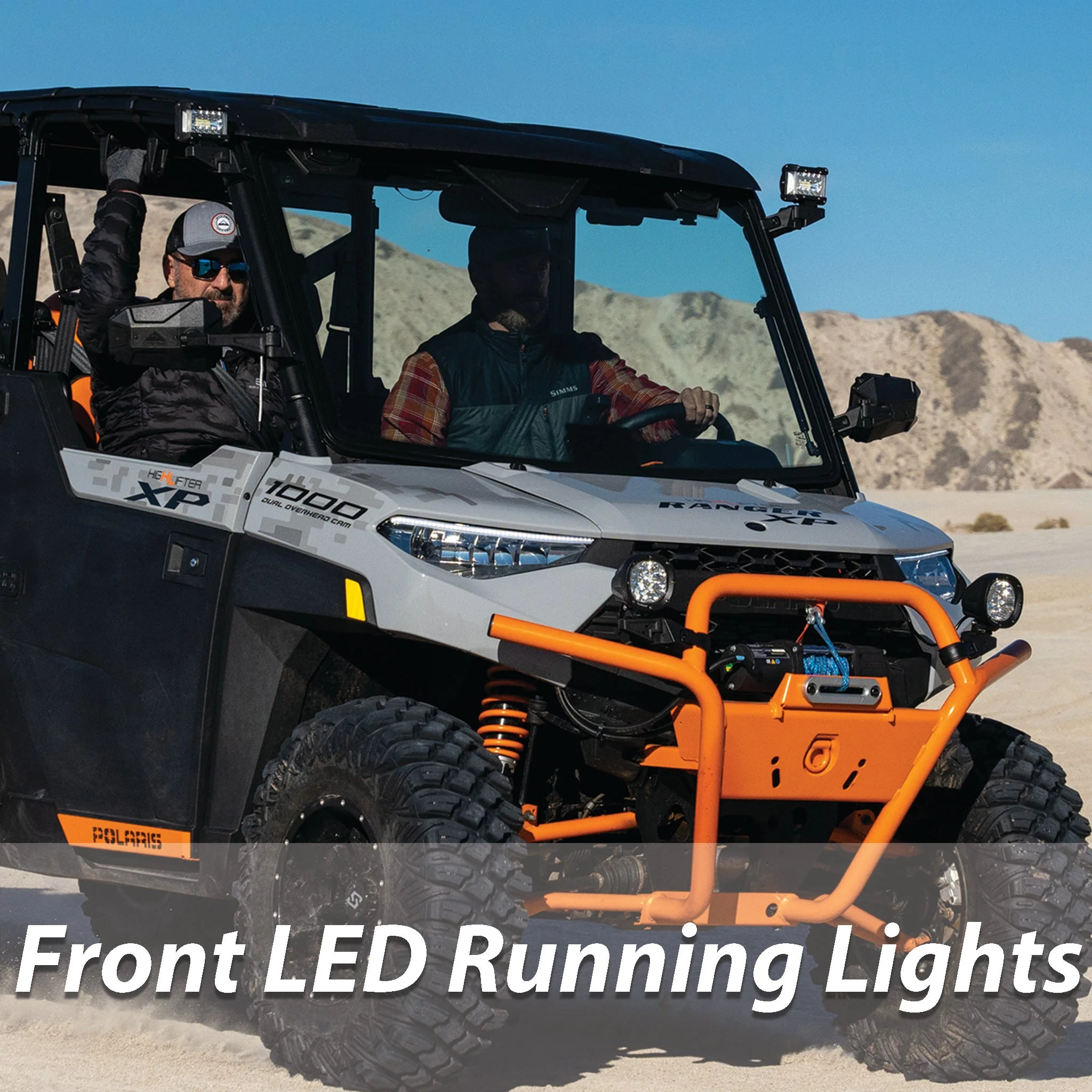 ATV-UTV TEK Elite Series UTV Street Legal kit - LED eyebrow & Running Lights - Image 5