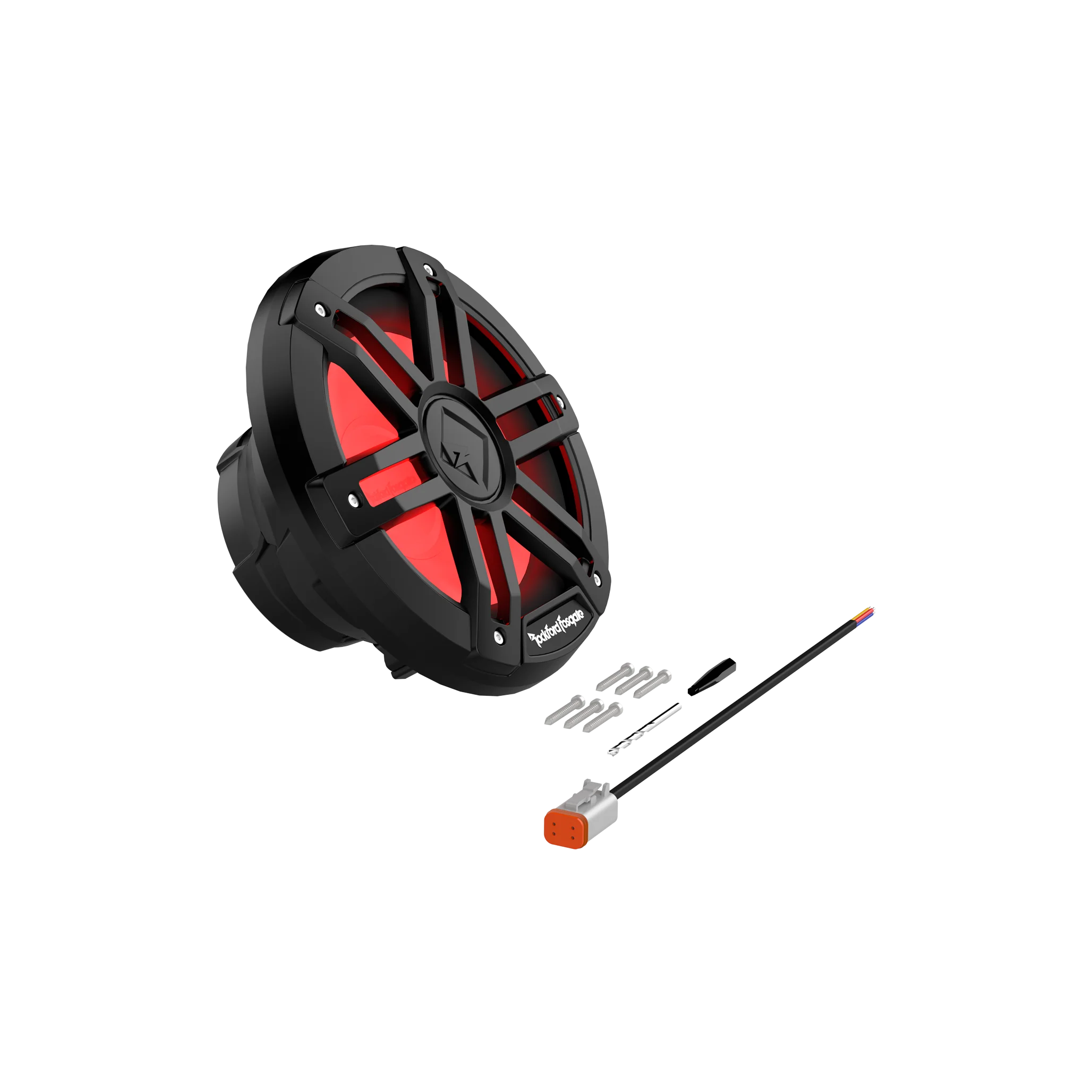 M1 8" DVC 2ohm Color Optix™ Marine Subwoofer - Black - Image 5