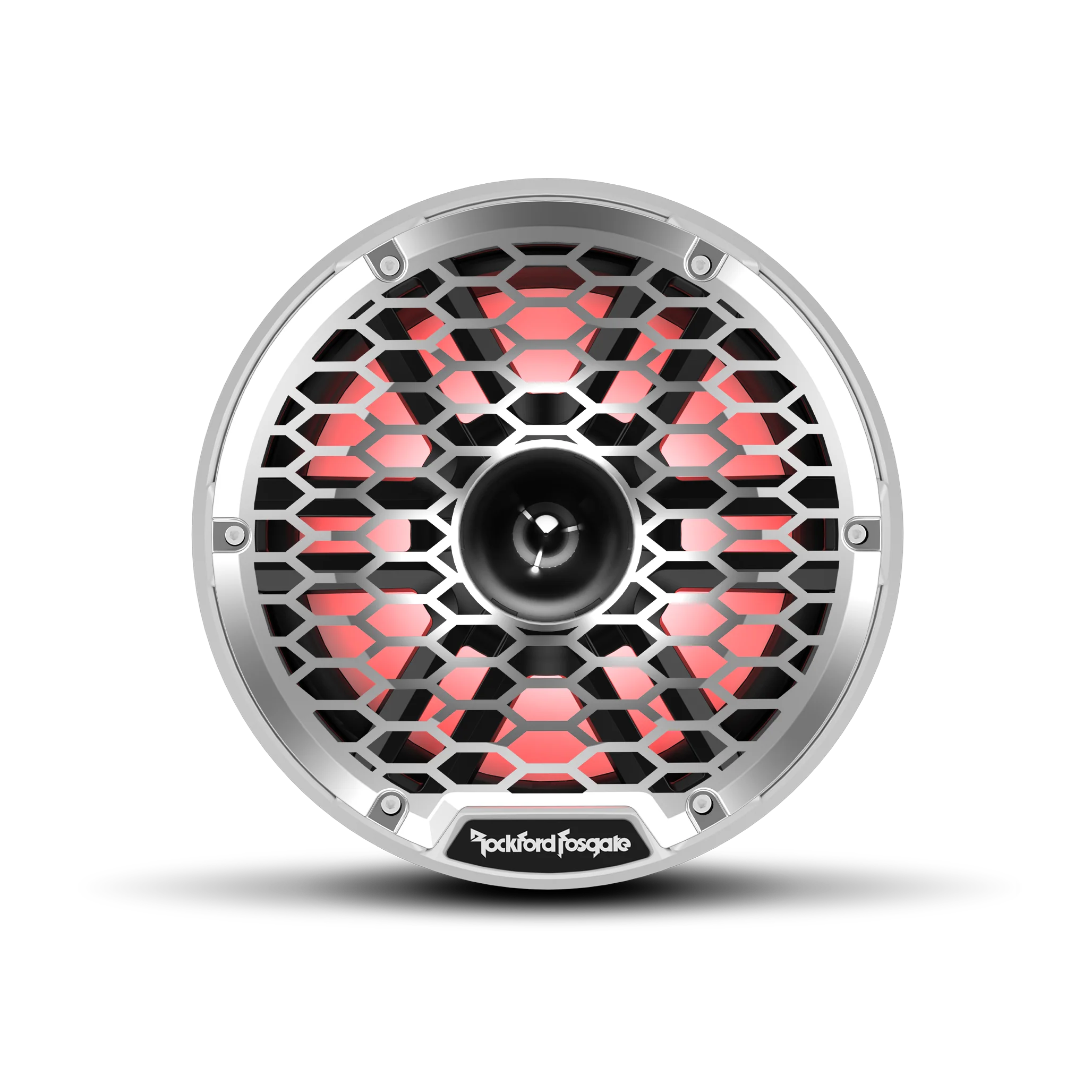 M2 8” Color Optix™ Marine 2-Way Horn Speakers (White) - Image 3