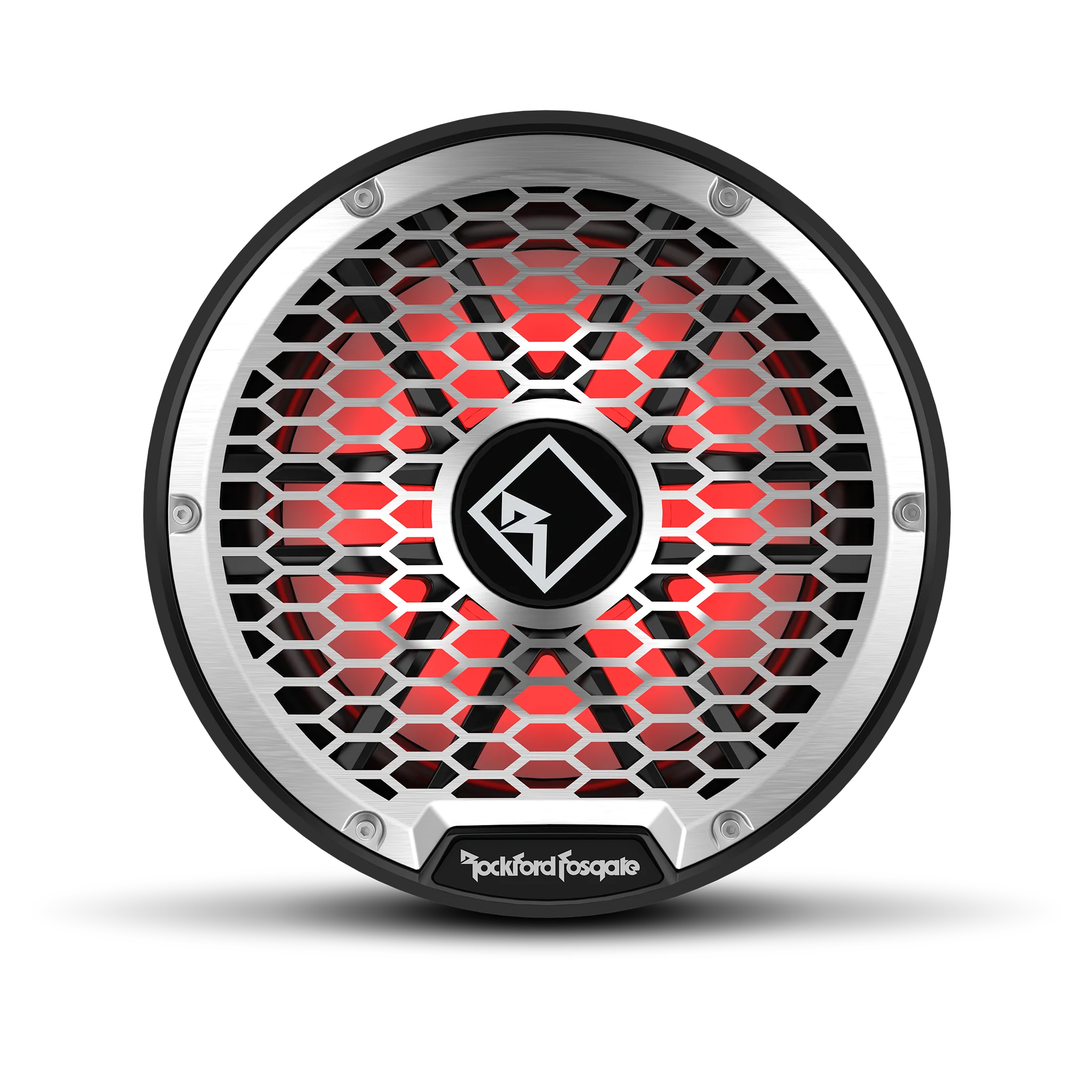 M2 12" DVC 2ohm Color Optix Infinite Baffle Marine Subwoofer Black - Image 2