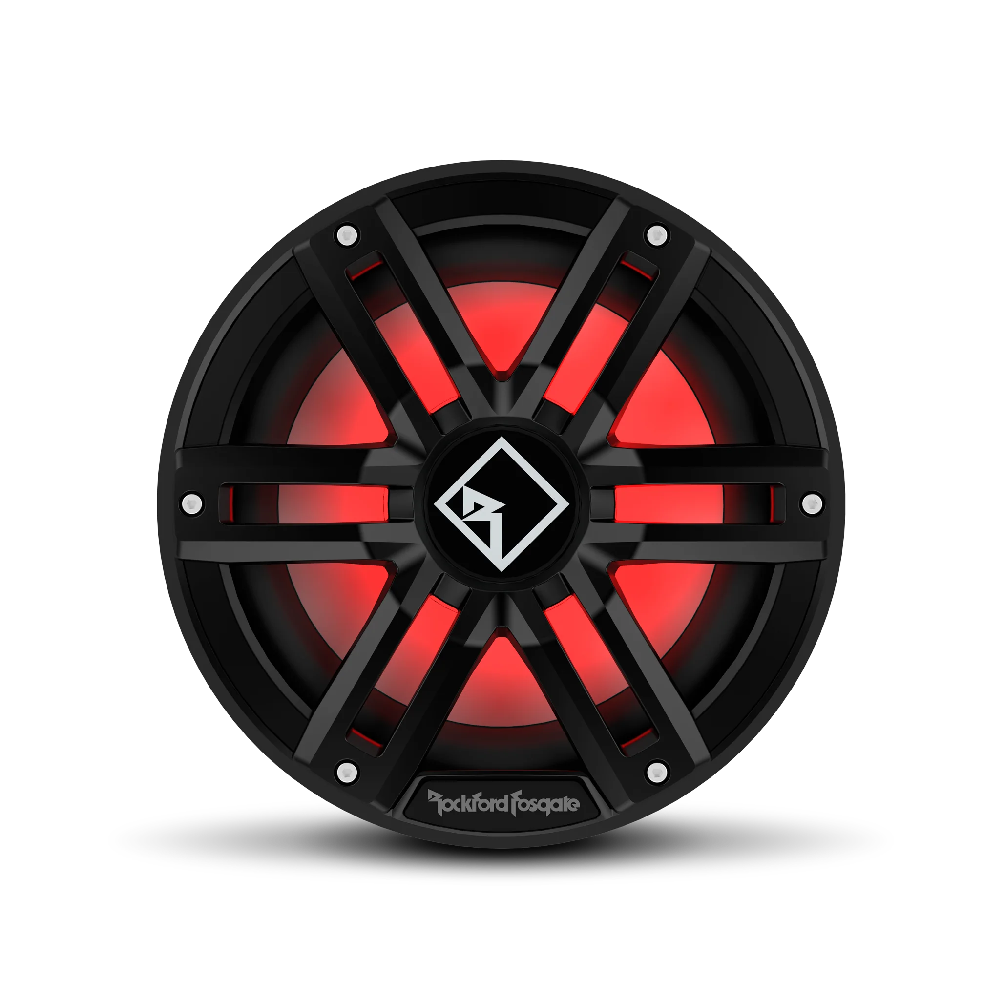 M2 10" DVC 4ohm Color Optix™ Infinite Baffle Marine Subwoofer - Black - Image 2