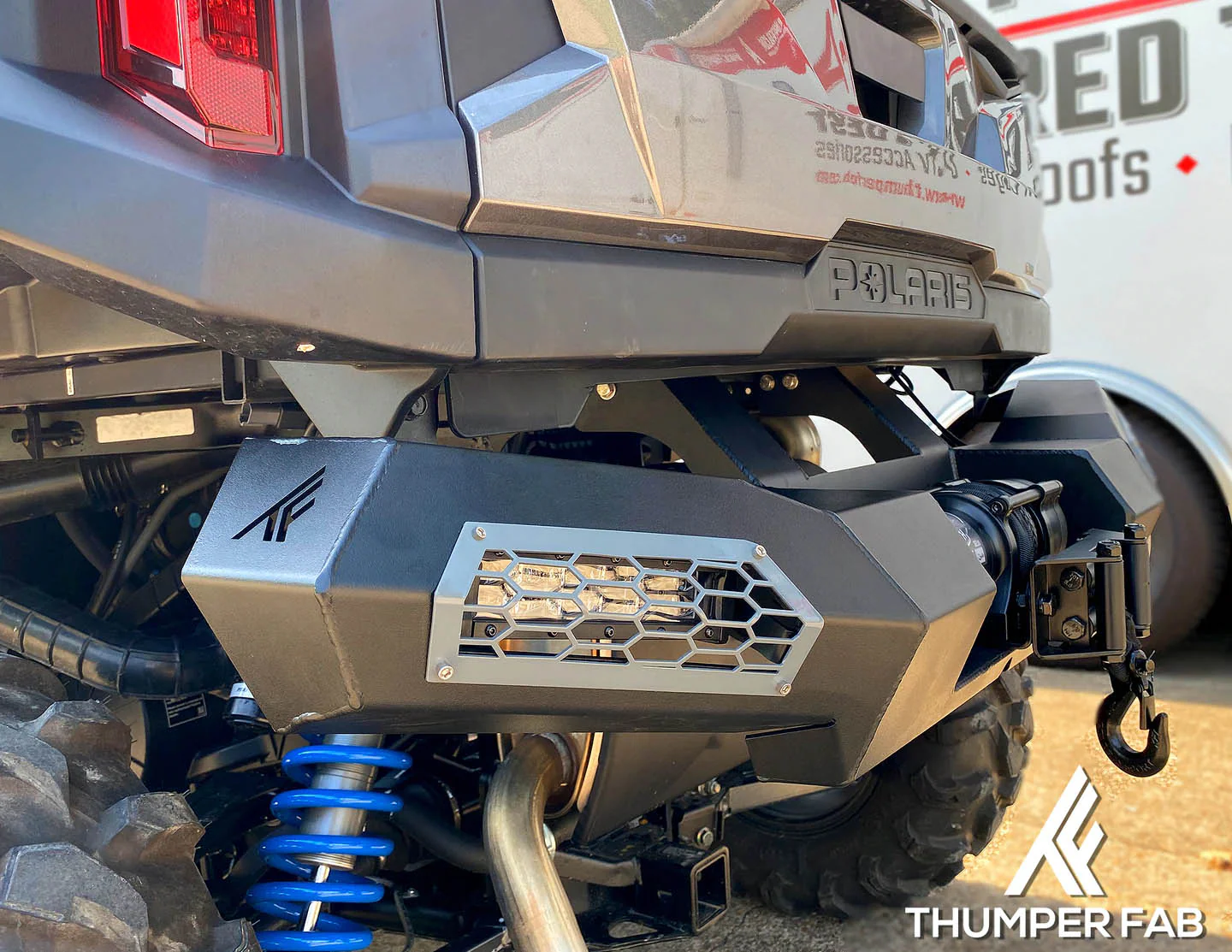 Polaris General Winch Ready Rear Bumper - Image 8