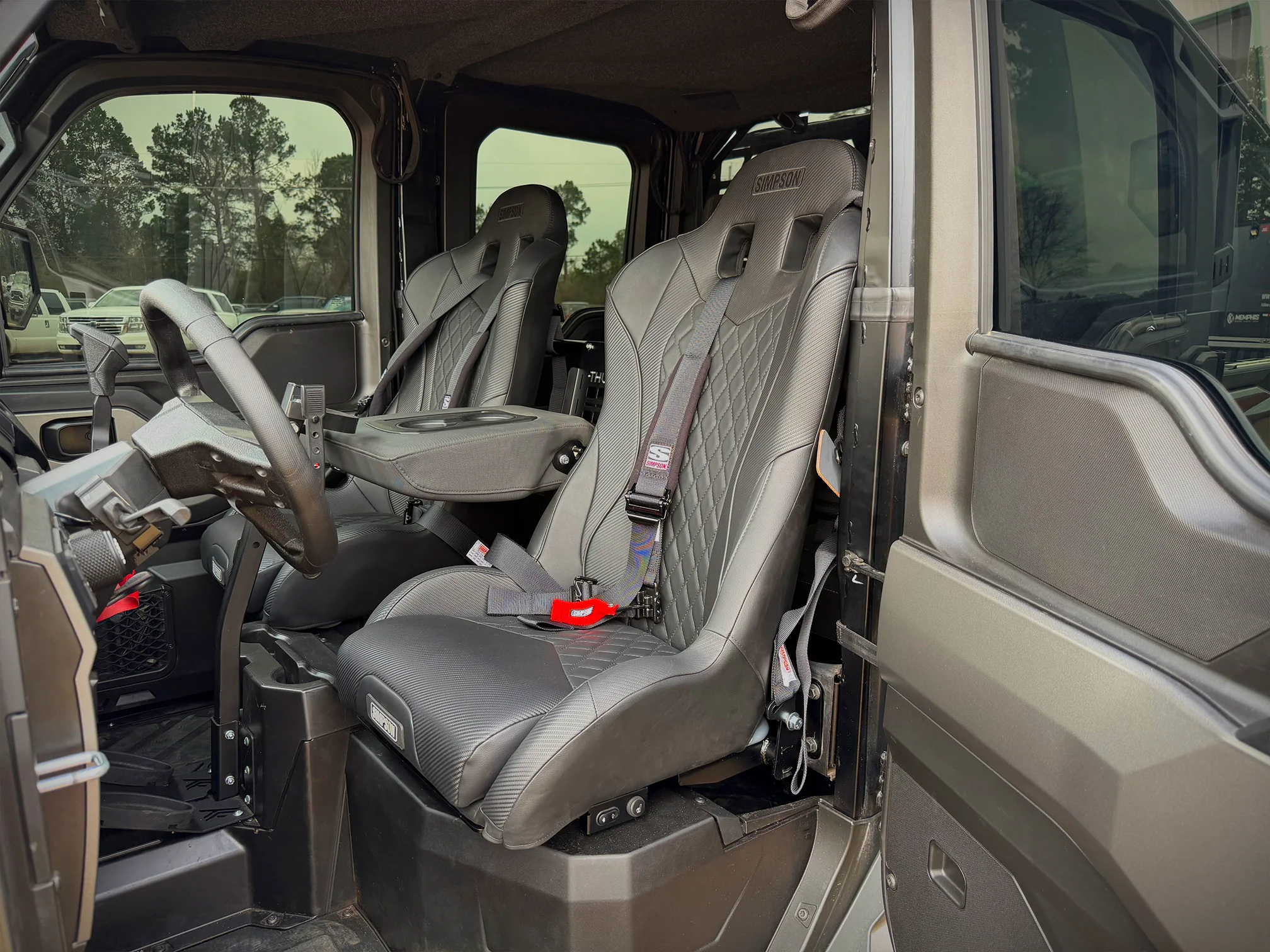 TF233201 | Polaris Ranger 1500 XD Seat Mount Kit- Simpson Racing Seats - Image 6