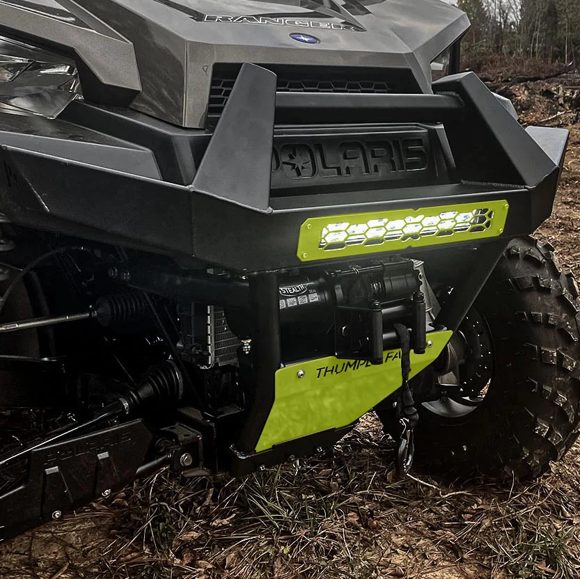 Polaris Ranger 570 Front Winch Bumper Accent Panels - Image 7