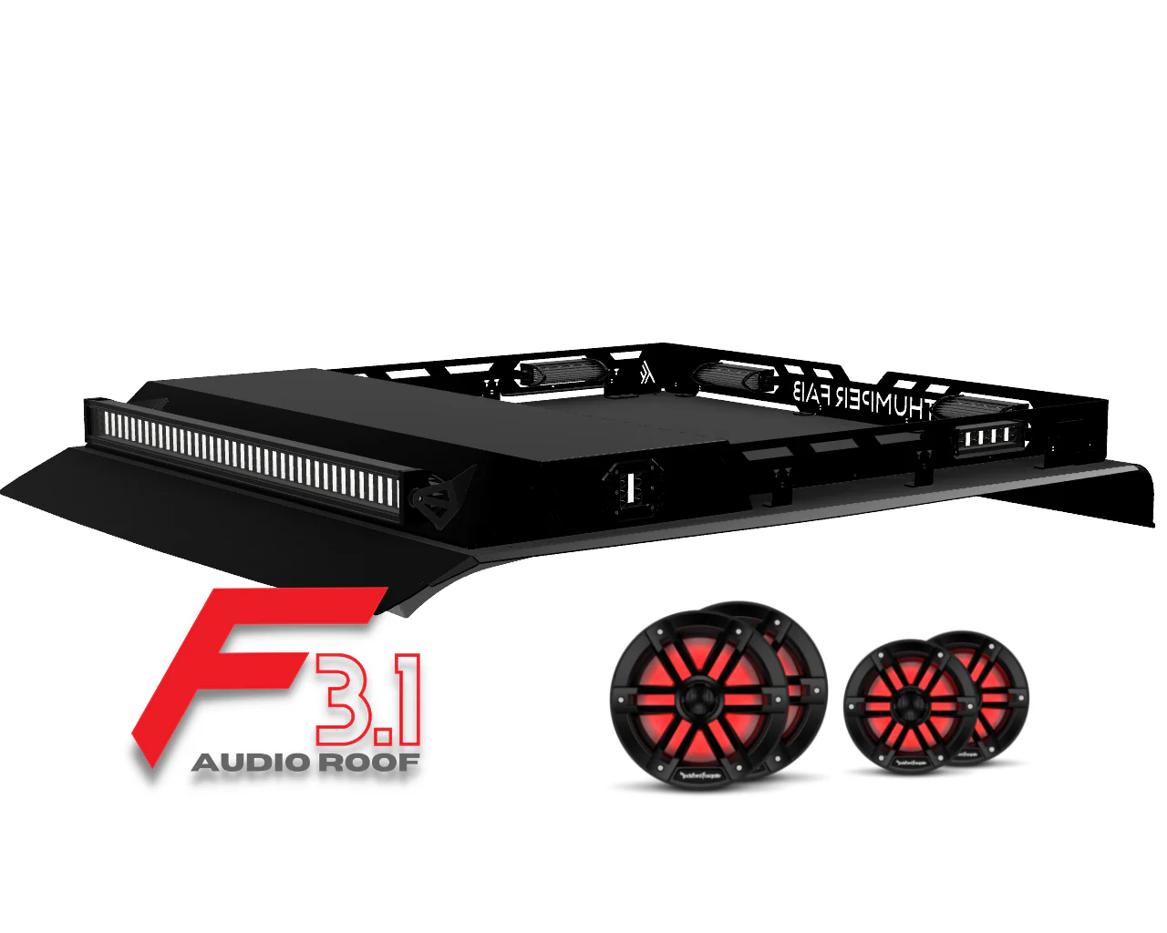Polaris Ranger Crew 1000 Audio Roof - F3.1 - Image 7