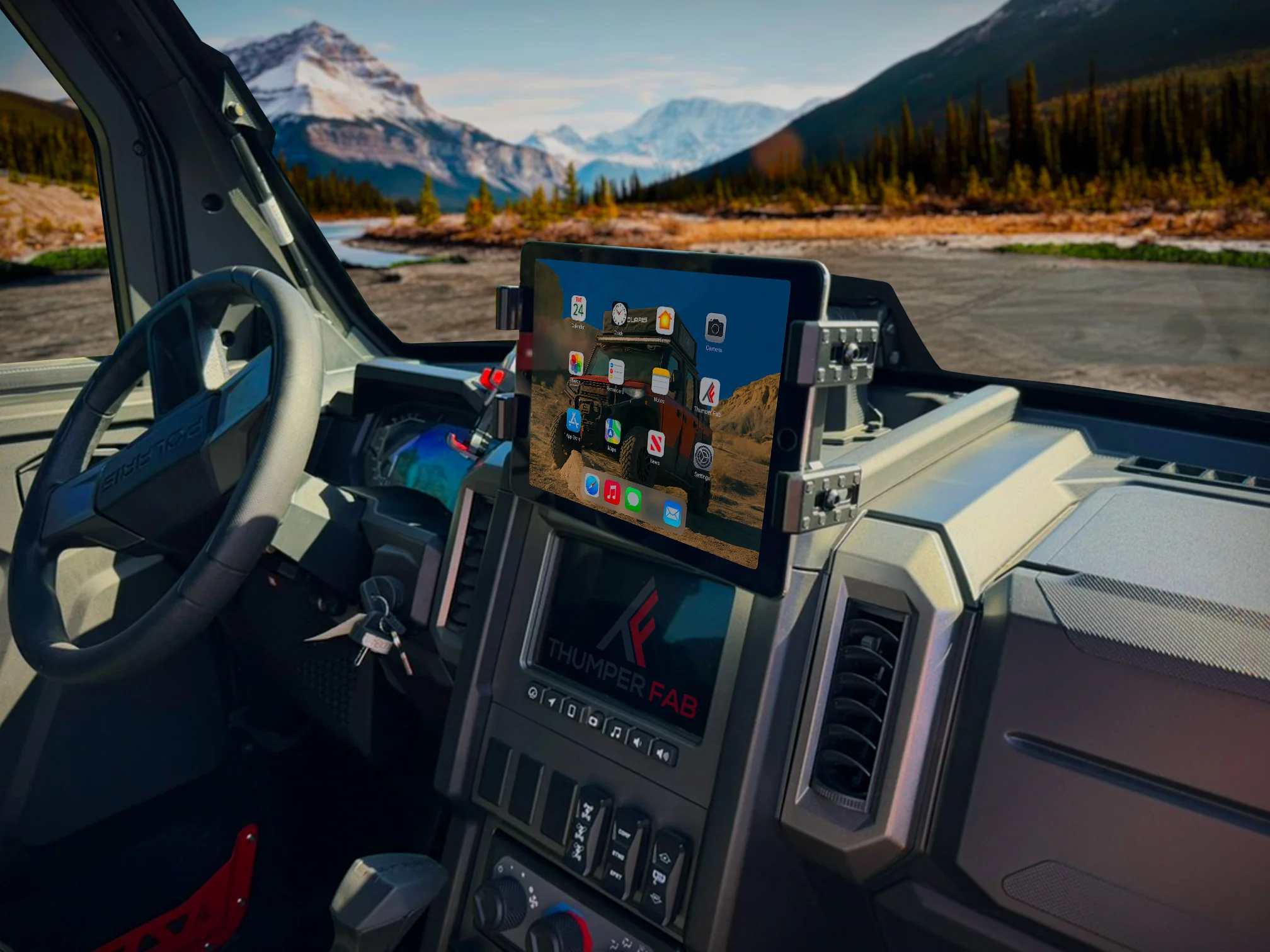 TF200903 | Polaris Xpedition Tablet Dash Mount - Image 4