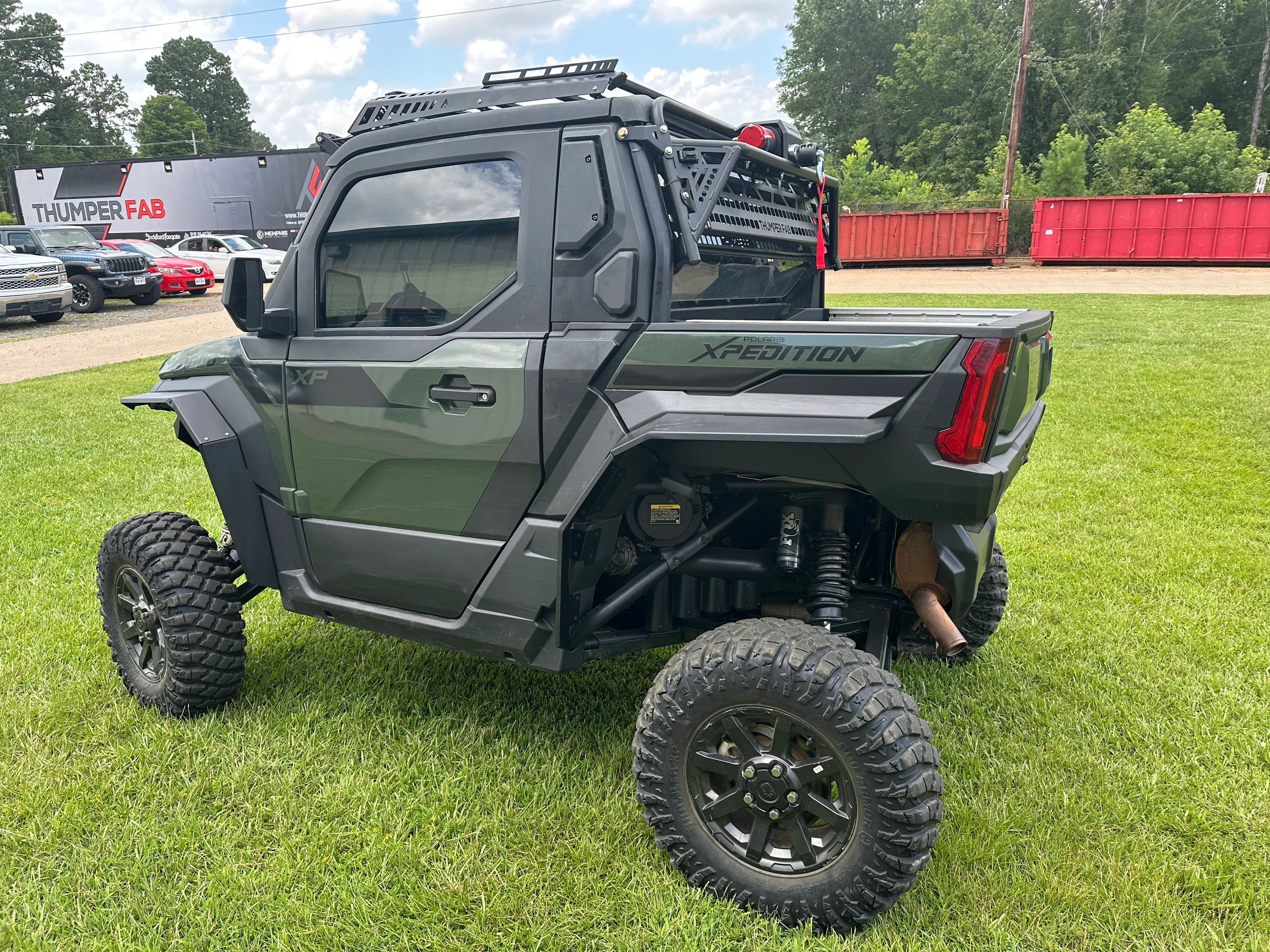 Polaris Xpedition Winch Headache Rack - Image 5
