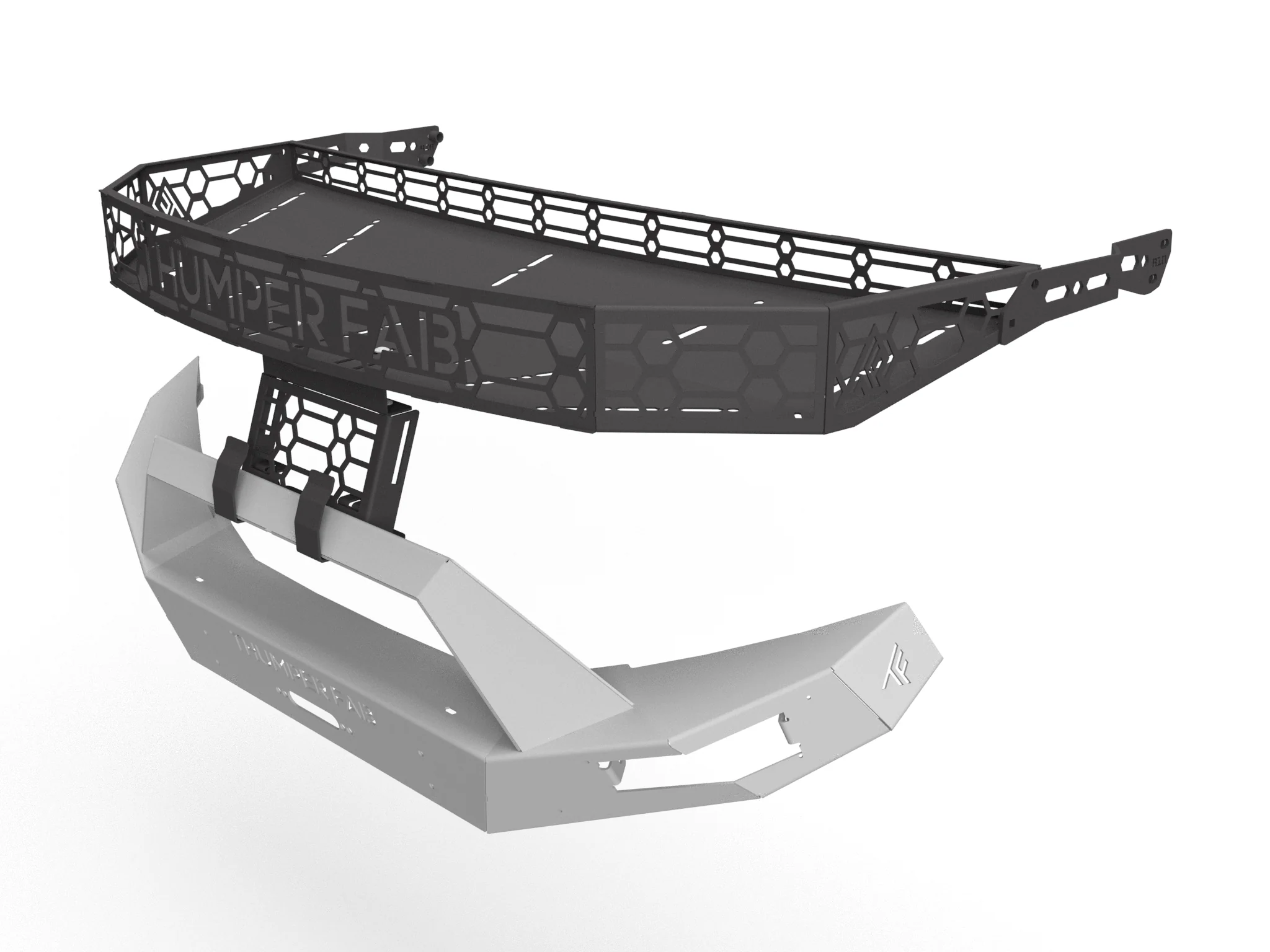 TF011904 | Polaris Ranger 1000 Hood Rack (18-24 OEM & Thumper Bumper) - Image 4