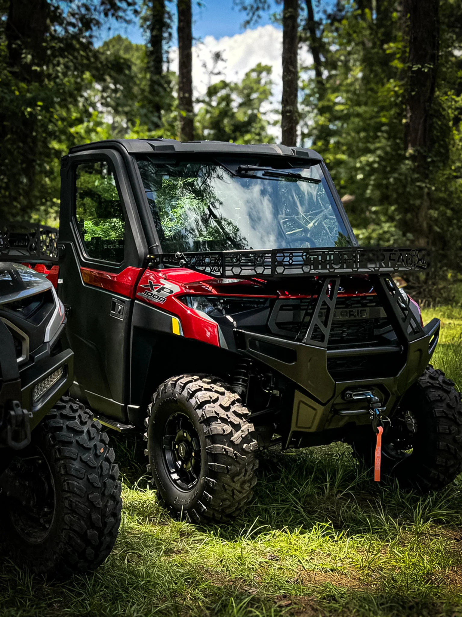 TF011906 | 25+ Polaris Ranger 1000 Hood Basket (OEM Bumper) - Image 3