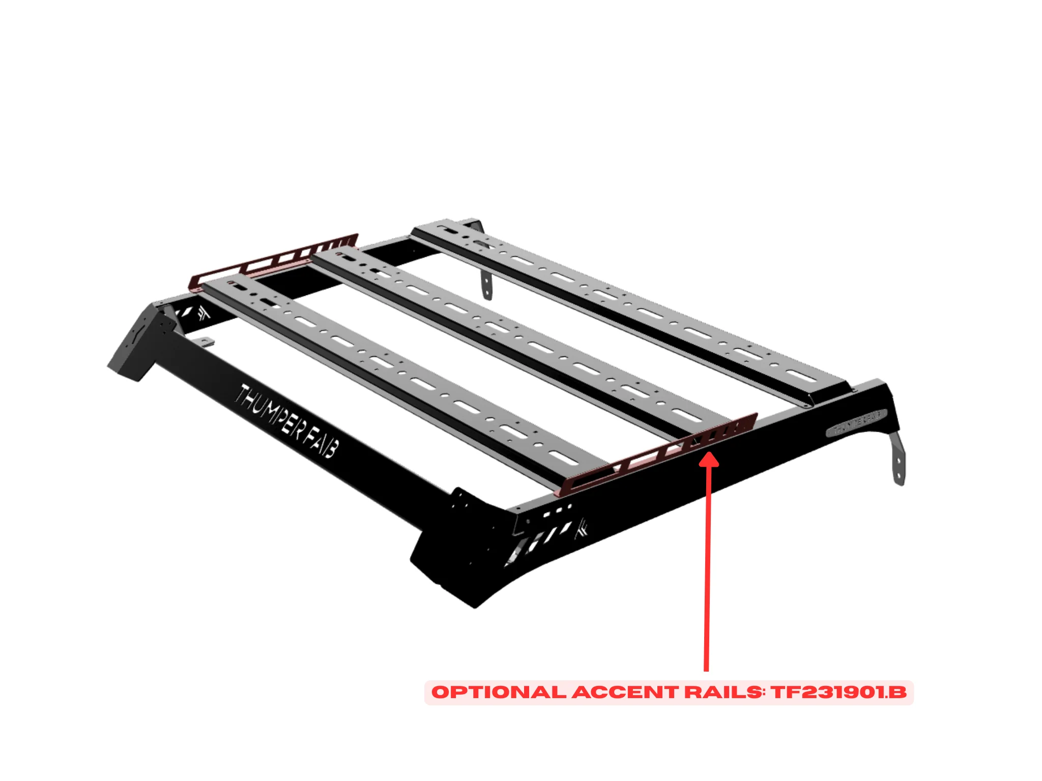 TF041905 | Can-Am Defender Roof Rack (Single Cab) - Image 4