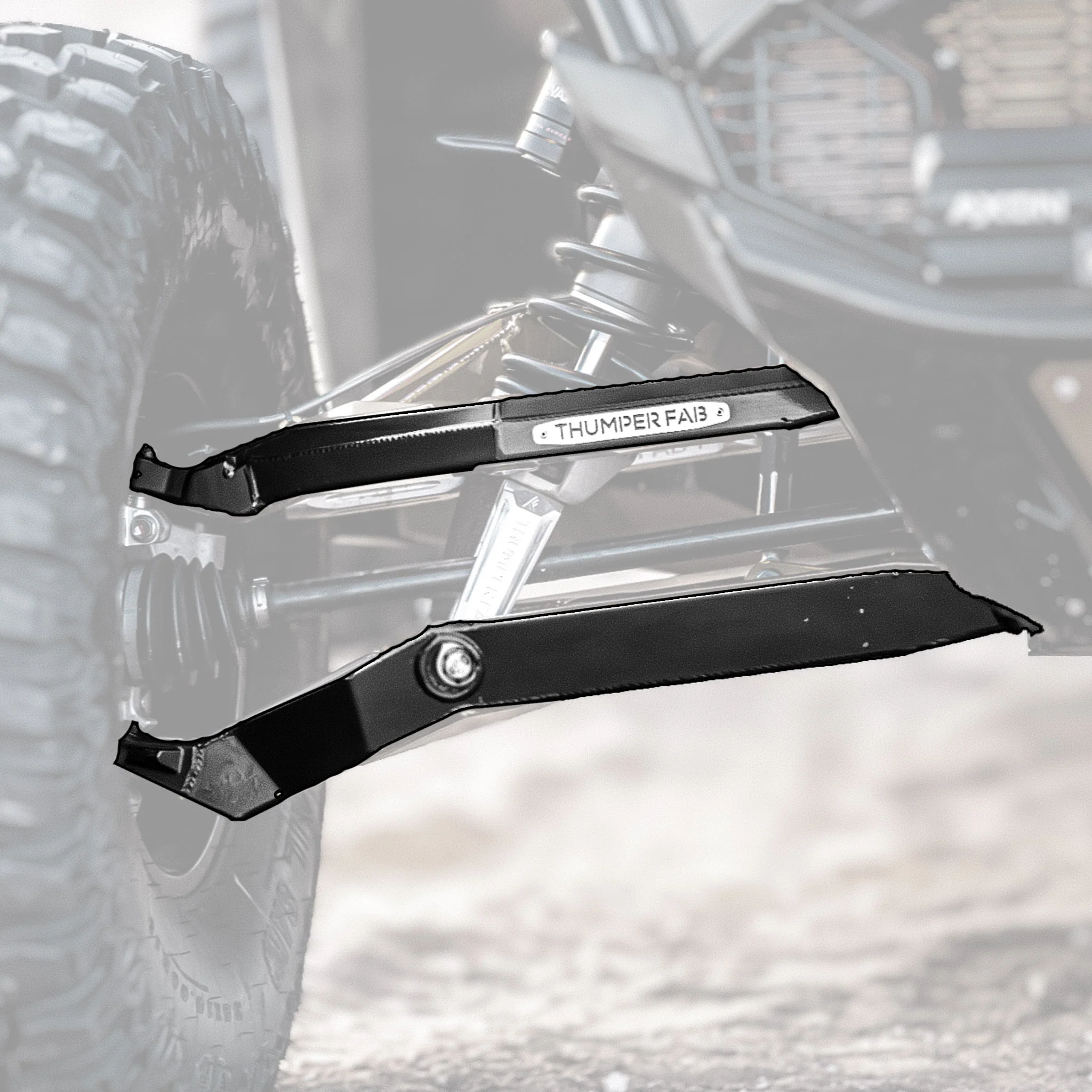 TF132202 I RZR PRO R - Turbo R Lower Control Arms (Non-Installed)