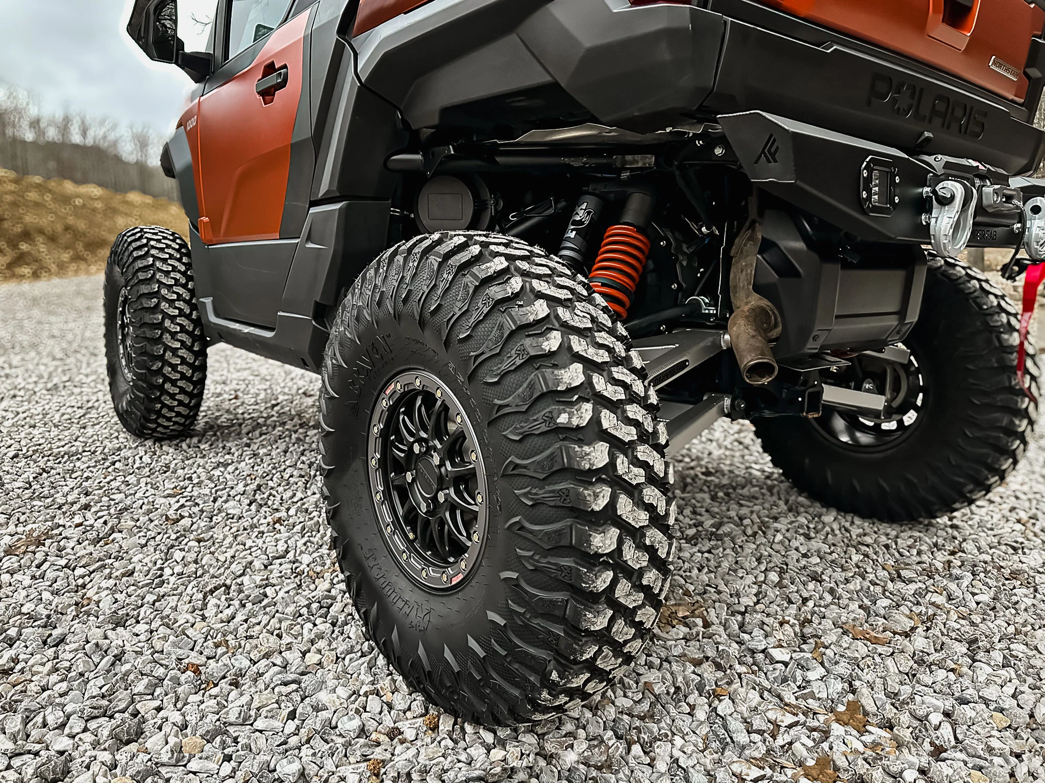 TF200601 | Polaris Xpedition ADV Rear Winch Bumper - Image 3