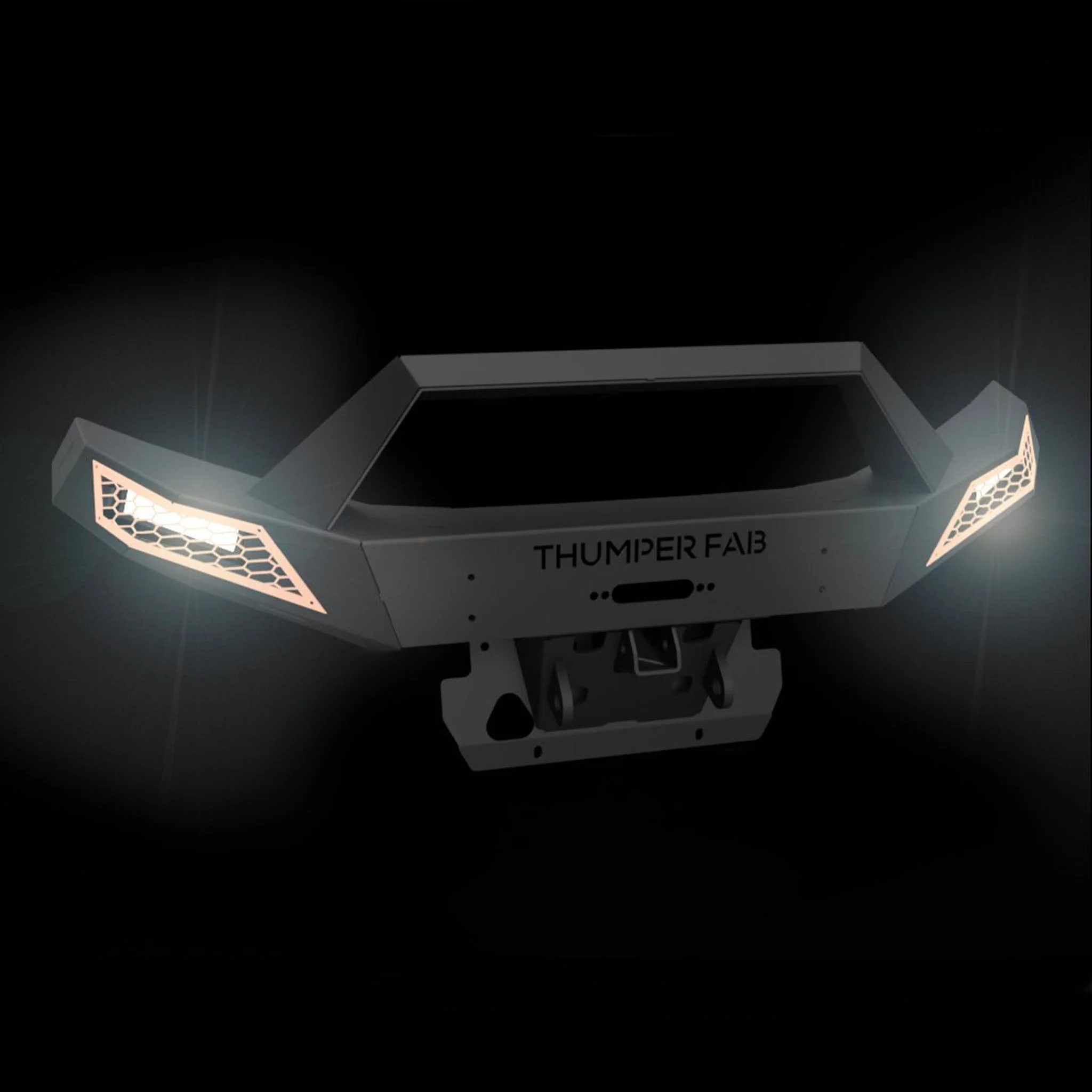 Thumper Bumper - Polaris Ranger Front Winch Bumper Light Kit - Image 4