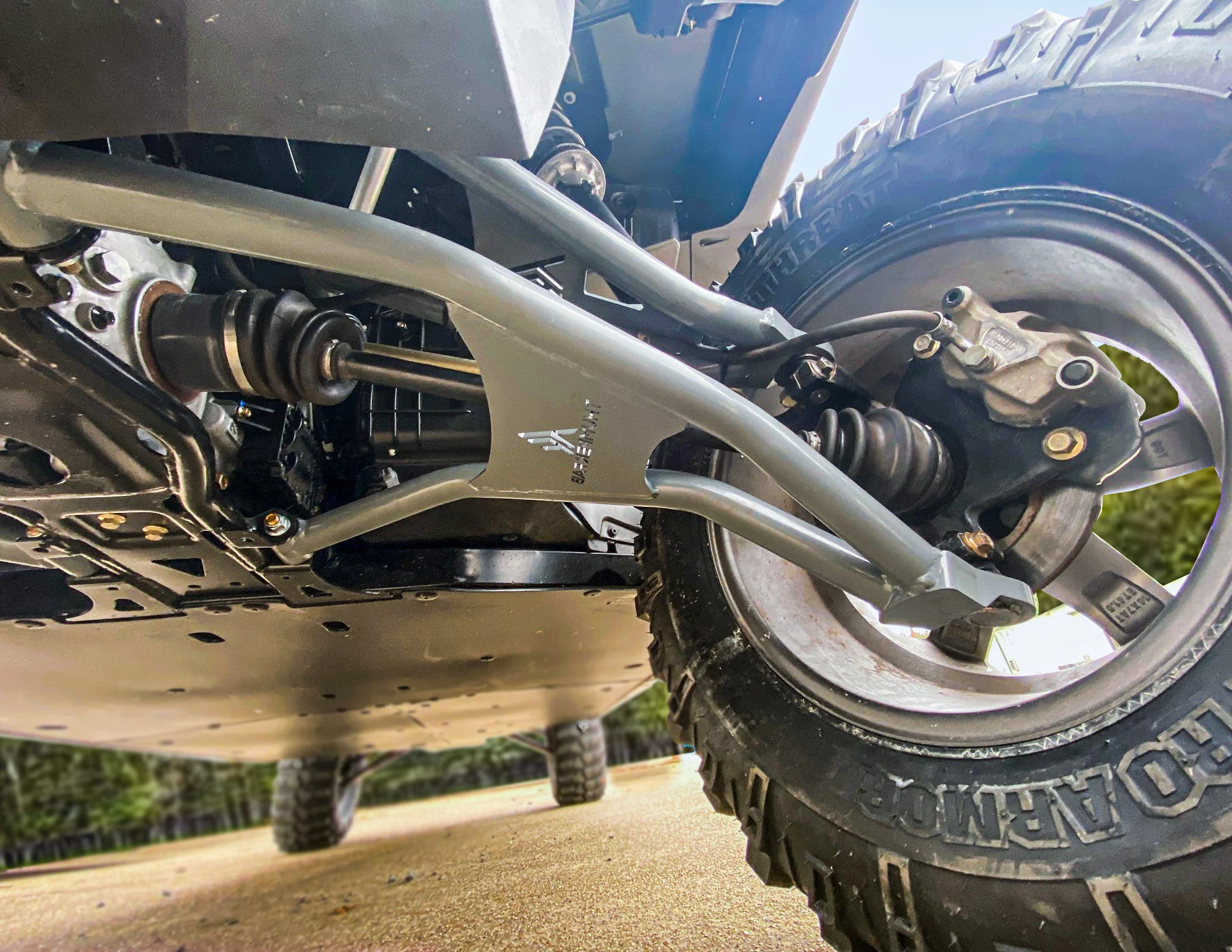 Tracker 800SX High Clearance Forward Front Control Arm Set (Upper & Lower) - Image 4