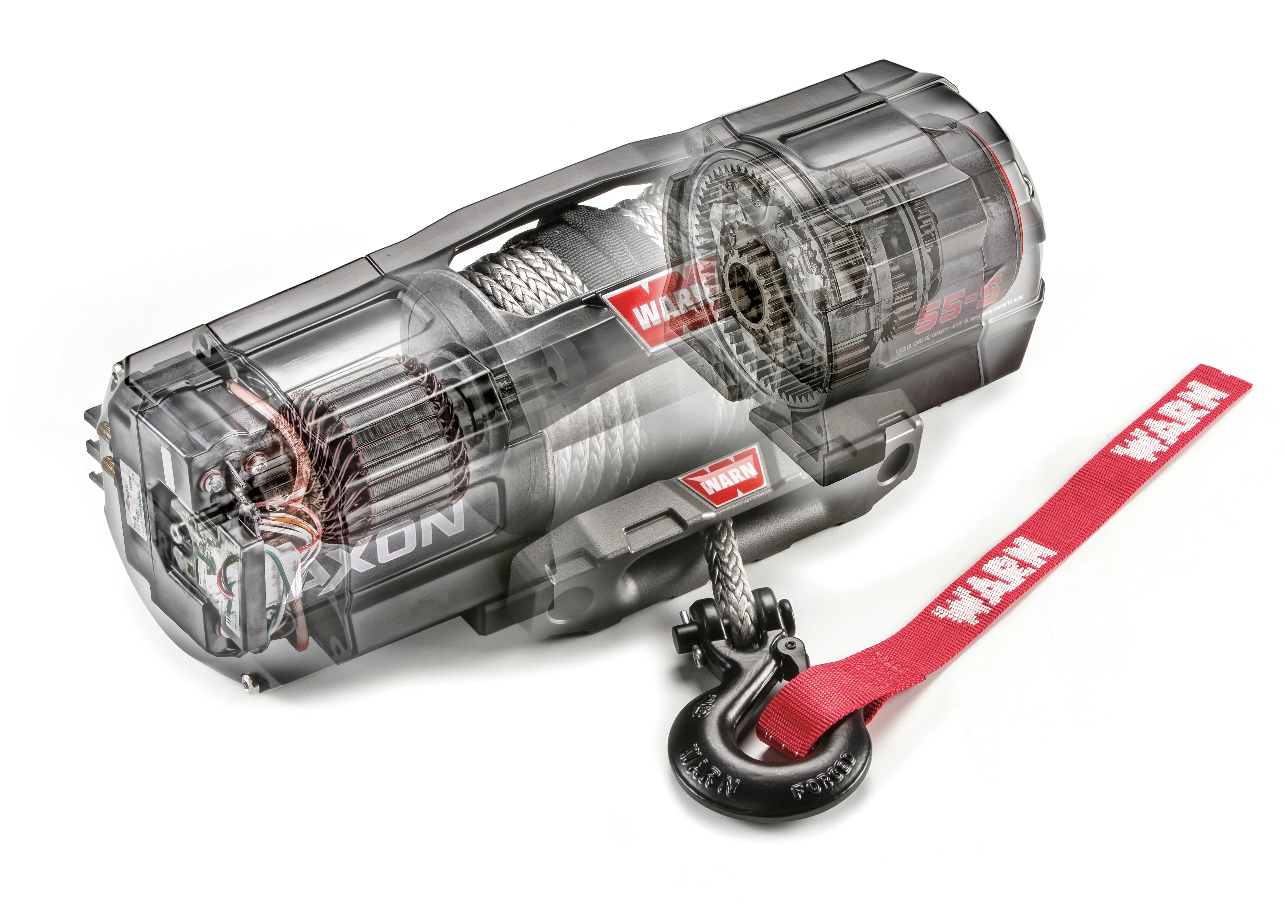 Warn Axon 55-S Powersport Winch w/ Plow Mode - Image 3